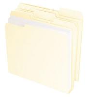 23K635 Letter File Folders, Manila, PK 50