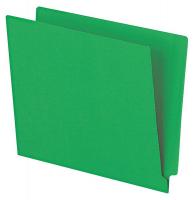23K680 Letter File Folders, Green, PK 100