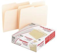 23K863 Letter File Folders, Manila, PK100