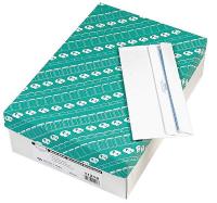 23K933 Business Envelope, White, Paper, PK 500