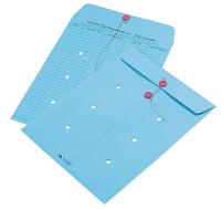 23K950 Interoffice Envelope, Blue, Paper, PK100