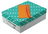 23K986 Business Envelope, Lt.Brown, Kraft, PK500