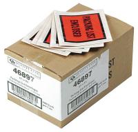 23L025 Packing List Envelope, Orange, PK 1000