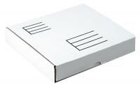 23L066 Shipping Carton, White, Fiberboard