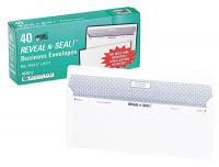 23L191 Business Envelope, White, Paper, PK 40