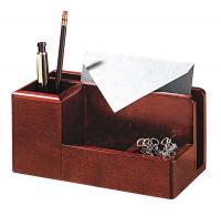 23L278 Desktop Organizer, Mahogany, Wood