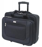 23L301 Roller Laptop Case, Black, Polyester