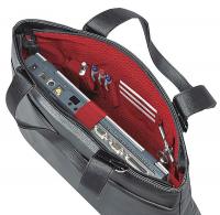 23L313 Laptop Case, Black/Red, Vinyl