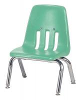 23L678 Stack Chair, Plastic, Cucumber