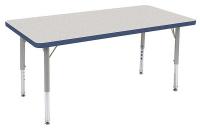 23L767 Activity Table, 24 x 48 In, Gray Nebula