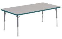 23L783 Activity Table, 30 x 60 In, Gray Nebula