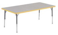 23L784 Activity Table, 30 x 60 In, Gray Nebula