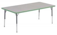 23L787 Activity Table, 30 x 60 In, Gray Nebula