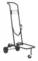 23L854 Stack Chair Cart, Black