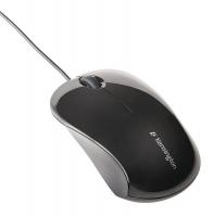 23M145 Mouse, Corded, 3 Button, Black