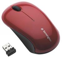 23M147 Mouse, Wireless, 3 Button, Red