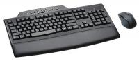 23M151 Keyboard/Mouse Set, Wireless, Black