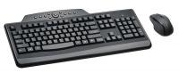 23M153 Keyboard/Mouse Set, Wireless, Black