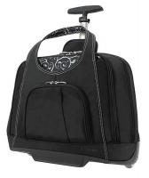 23M155 Roller Laptop Bag, Up to 15.4 In., Black