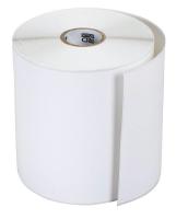 23M335 Label, White, Paper, 4 In. W, PK12