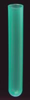 23M443 Test Tube, Green, Round Bottom, PK 2000