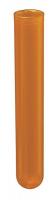 23M445 Test Tube, Orange, Round Bottom, PK 2000