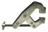 23N377 T-Clamp, 3 In, 1-3/4 Throat, 1200 lb, SS