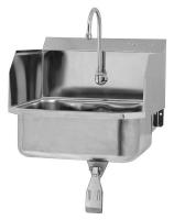 23PH32 Hands Free Sink, SS, Wall Mount