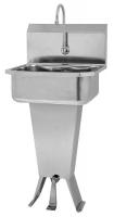 23PH34 Hands Free Sink, SS, Floor Mount