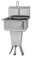 23PH36 Hands Free Sink, SS, Floor Mount