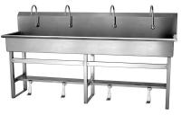 23PH39 Hands Free Wash Station, SS, Floor Mount