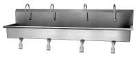 23PH43 Hands Free Wash Station, SS, Wall Mount