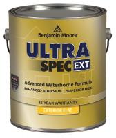 23T266 Exterior Paint, Flat, 1 gal, White Winged D