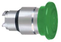 23V791 Pushbutton, Illuminated, Mushroom, Green