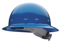 23V798 Hard Hat, Full Brim, E/G/C, Ratchet, Blue