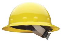 23V809 Hard Hat, Full Brim, E/G/C, Tab Lok, Yellow