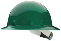 23V811 Hard Hat, Full Brim, E/G/C, Tab Lok, Green