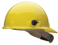 23V815 Hard Hat, Front Brim, G/C, Ratchet, Yellow