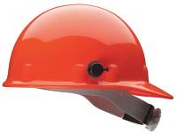 23V816 Hard Hat, Front Brim, G/C, Ratchet, Orange