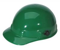 23V831 Hard Hat, Front Brim, G/C, Tab Lok, Green