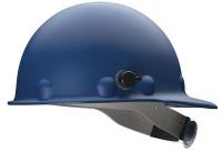 23V847 Hard Hat, Front Brim, G/C, Ratchet, Blue