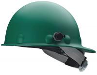 23V853 Hard Hat, Front Brim, G/C, SwingStrap, Green