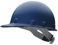 23V857 Hard Hat, Front Brim, G/C, Ratchet, Blue