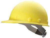 23V860 Hard Hat, Front Brim, G/C, SwingStrap, Ylw