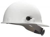 23V869 Hard Hat, Front Brim, G, Ratchet, White