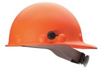 23V871 Hard Hat, Front Brim, G, Ratchet, Orange