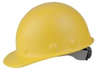 23V876 Hard Hat, Front Brim, G, Ratchet, Yellow