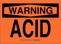 23V899 (M) ACID SIGN