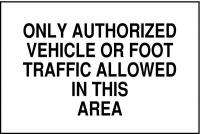 23W107 Admittance Sign