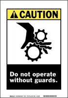 23W216 ANSI Z535 Safety Sign